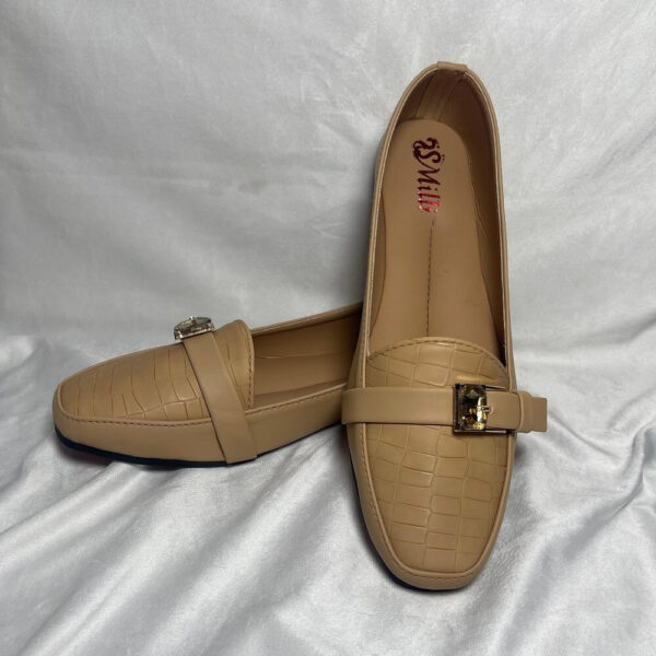 Azure Buckle Loafers