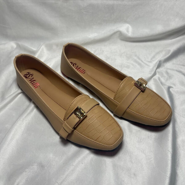 Azure Buckle Loafers
