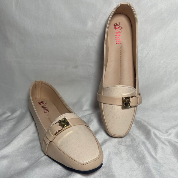 Azure Buckle Loafers