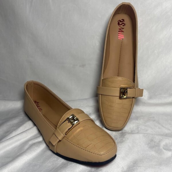 Azure Buckle Loafers