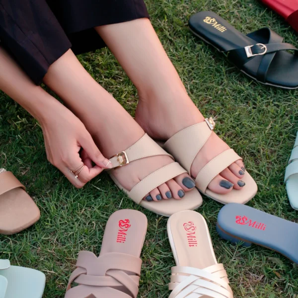 Classy Buckle Sliders
